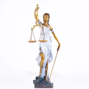 Blind Lady Of Justice Statue