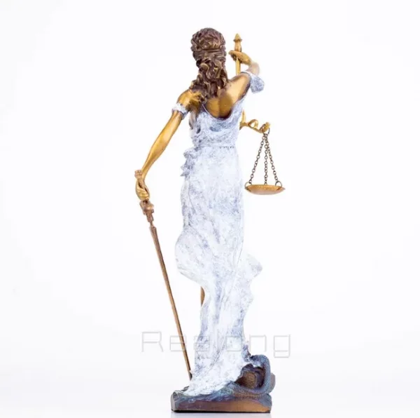 Blind Lady Of Justice Statue