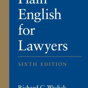 Plain English for Lawyers Sixth Edition