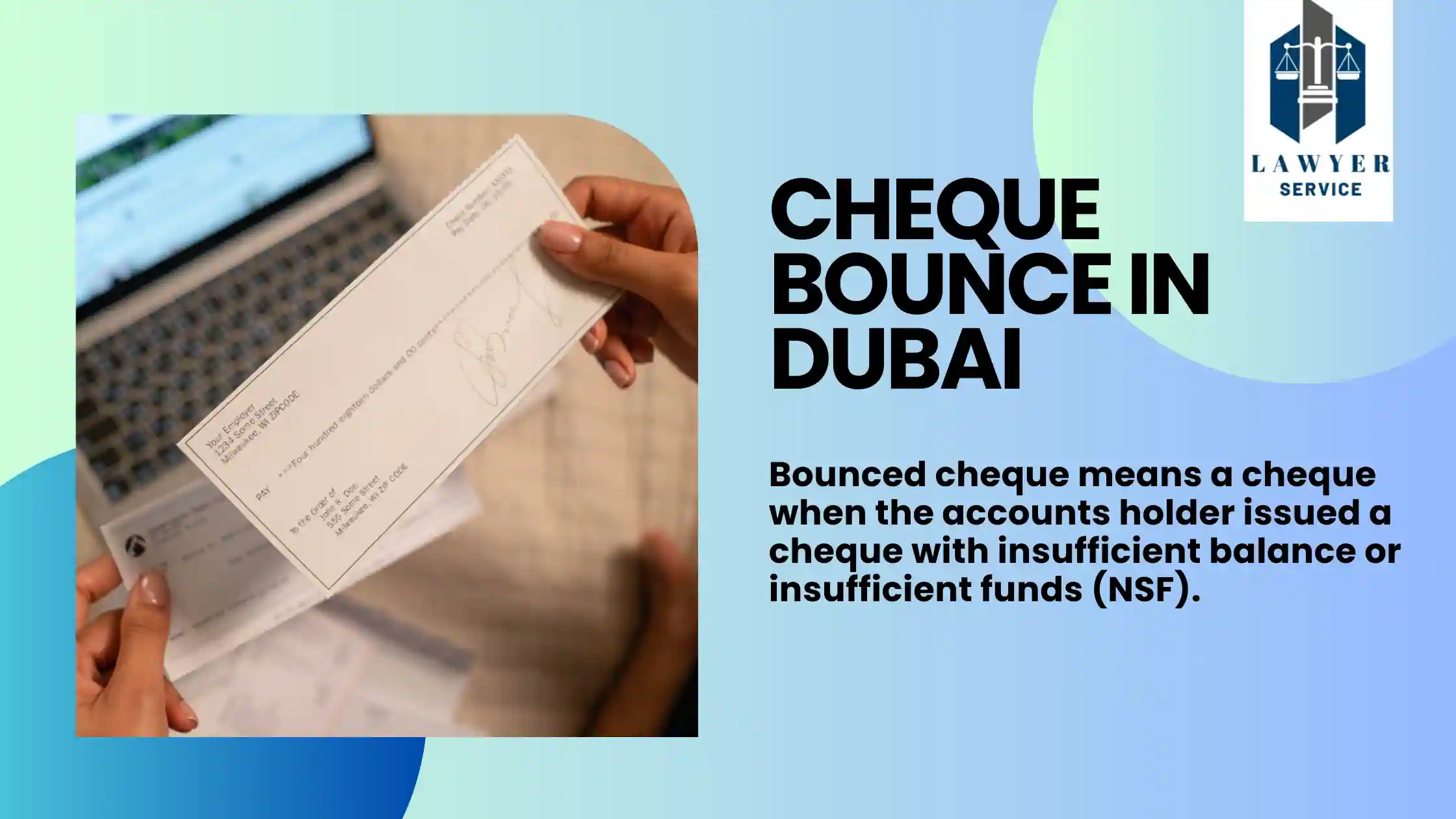 Cheque bounce in Dubai